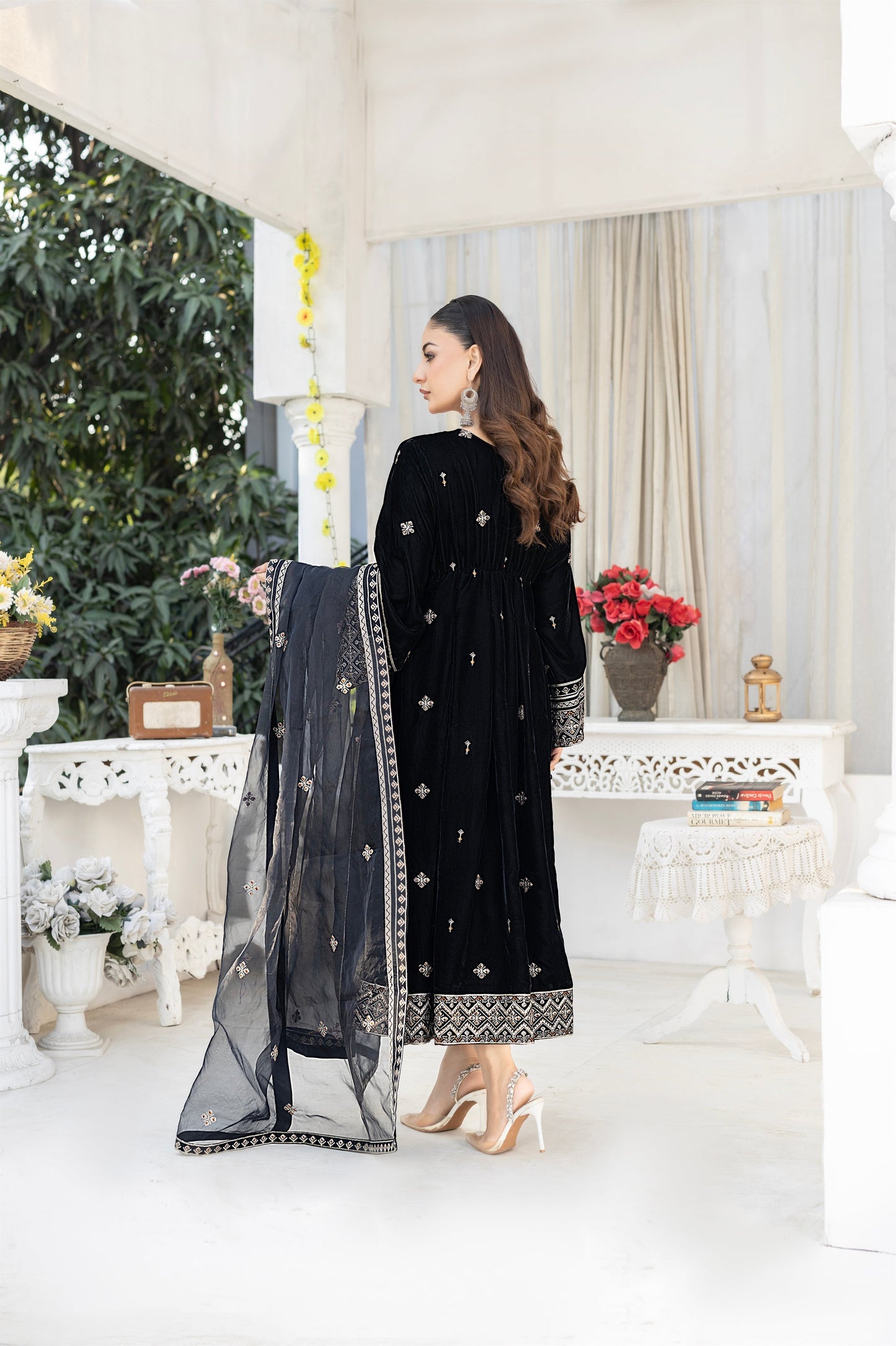 Black Velvet Frock