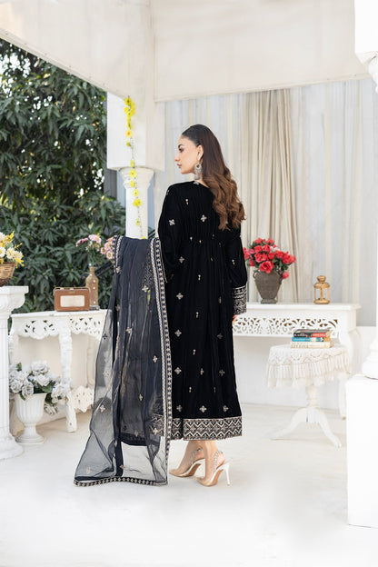 Black Velvet Frock